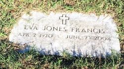 Eva <I>Jones</I> Francis 