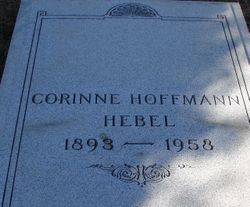 Corinne <I>Hoffmann</I> Hebel 