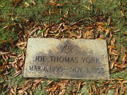 Joel Thomas “Joe” York 