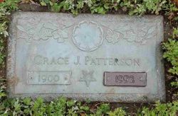 Grace Josephine <I>Powell</I> Patterson 