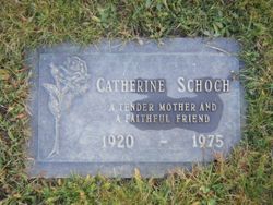 Catherine <I>Schulmeister</I> Schoch 