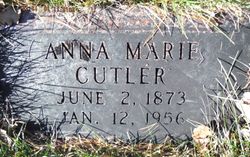 Anna Marie <I>Schlicker</I> Cutler 