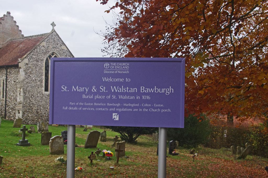 St. Mary and St. Walstan Churchyard