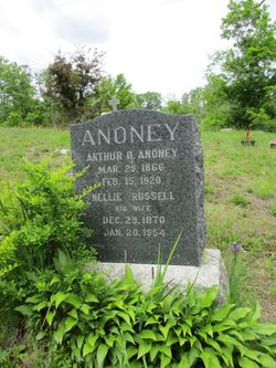 Nellie <I>Russell</I> Anoney 