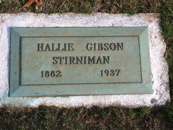 Hallie <I>Gibson</I> Stirniman 