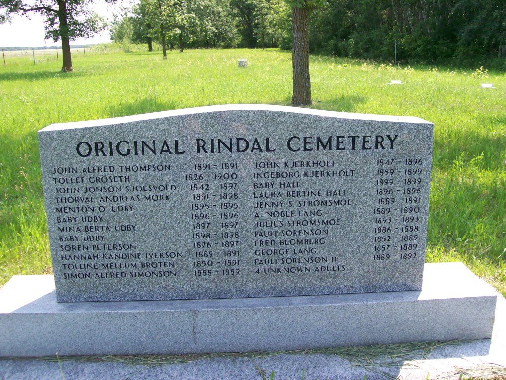 Original Rindal Cemetery