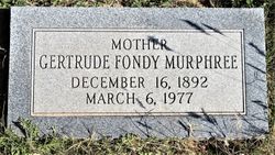Lillian Gertrude <I>Fondy</I> Murphree 
