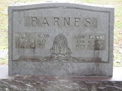 Ella Esther <I>Benton</I> Barnes 