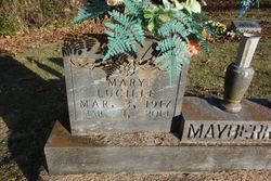 Mary Lucille <I>Miller</I> Mayberry 