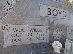 William Averett “Willie” Boyd 