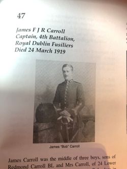 Capt James Francis Joseph Carroll 