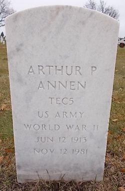 Arthur P Annen 
