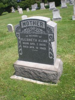 Elizabeth <I>Mumbauer</I> Kline 