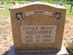 Council Bryant Alexander 