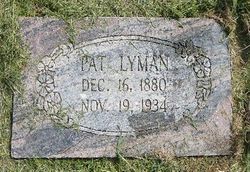 Patrick “Pat” Lyman 