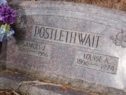 Louisianna A “Louise” <I>Villers</I> Postlethwait 
