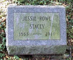 Jessie <I>Rowe</I> Stacey 