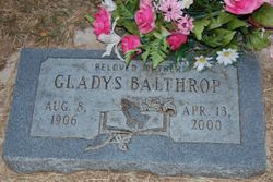 Gladys Bell <I>Durham</I> Balthrop 