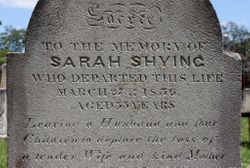 Sarah Jane <I>Thompson</I> Shying 