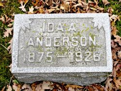 Ida Augusta <I>Schumann</I> Anderson 