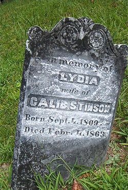 Lydia Ann <I>Day</I> Stinson 
