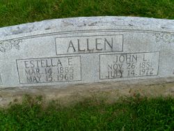 Estella E “Stella” <I>Tresidder</I> Allen 