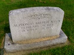 Alphonzo Arthur Allen 