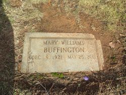 Mary Dell <I>Williams</I> Buffington 