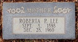 Roberta “Nellie” <I>Partin</I> Lee 