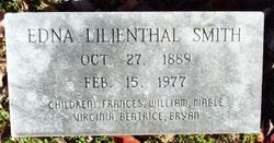 Edna <I>Lilienthal</I> Smith 