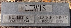 Ida Blanche <I>Hines</I> Lewis 