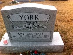 Amy Courtney <I>Daugherty</I> York 