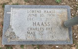 Charles Fred Haass 