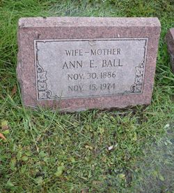 Ann Elizabeth <I>Kitson</I> Ball 