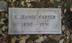 Eliza Jennie <I>Black</I> Carter 