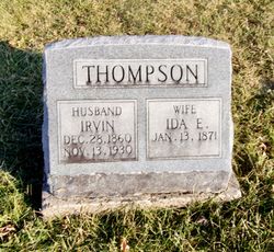 Ida E. <I>Montgomery</I> Thompson 