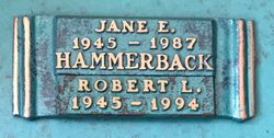 Jane Ellen <I>Kinkade</I> Hammerback 