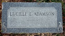Lucille <I>Larsen</I> Adamson 