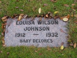 Baby Dolores Johnson 