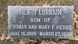Henry Lorrain Hedge 