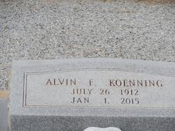 Alvin Frank Koenning 