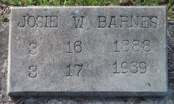 Josie W. Barnes 