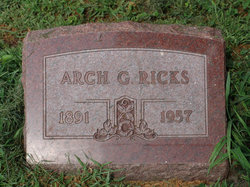 Archie Gus “Arch” Ricks 