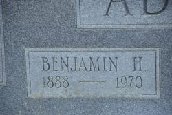 Benjamin Harrison Adams 
