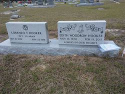 Edith Woodrow “Granny” <I>Rogers</I> Hooker 