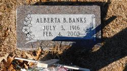 Alberta <I>Bozman</I> Banks 