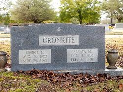 Aleata Marie <I>Cline</I> Cronkite 
