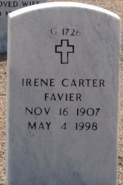 Irene Carter Favier 