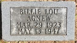 Billie Lou Agnew 