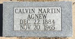 Calvin Martin Agnew 
